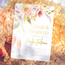 Petals & Prosecco Foil Brautparty