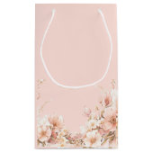 Petals & Prosecco Geschenktasche Kleine Geschenktüte (Rückseite)