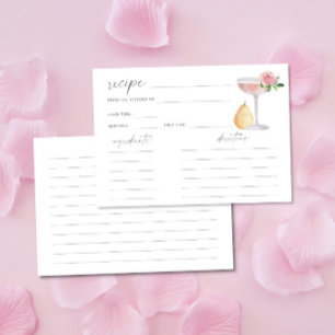 Petals & Prosecco - Rezeptkarte