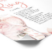 Petals & Prosecco Ring Game Hour Rings Fotodruck (Ecke)