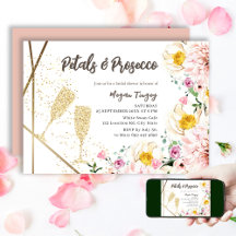 Petals & Prosecco | Rosa Brautparty