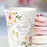 Petals & Prosecco | Rose Gold Floral Brautparty Pappbecher<br><div class="desc">Mit unseren "Petals & Prosecco Rose Gold Floral Brautparty Paper Cups" im Brautparty stilvoll schlürfen. Erleben Sie Ihr Party mit dem zarten Charme dieser Tassen, die mit eleganten Rose-Blumengestühlen und edlen Gold und Glitzer geschmückt sind. Herzlich willkommen zu einem Feiern voller Freude und Liebe - holen Sie sich noch heute...</div>