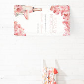 Petals & Prosecco Rose Rosa Bubbly Banner (InSitu)