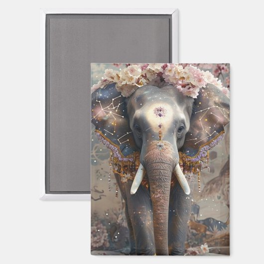 Petals & Trunks Magnet (Vorderseite/Rückseite)