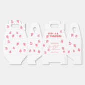Petals und Prosecco Blush Brautparty Geschenkschachtel (Ungeklappt)