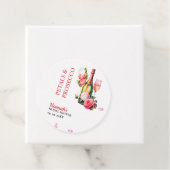 Petals und Prosecco-Brautparty Party Geschenkanhänger (Beispiel)