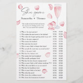 Petals und Prosecco Brautparty Showspiel (Vorderseite)