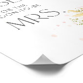 Petals und Prosecco Bridal schätzen, wie viele Küs Poster (Ecke)