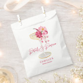 Petals und Prosecco Garden Bridal Geschenktütchen (Ausgeschnitten)