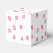 Petals und Prosecco Gold Flaschen Brautparty Geschenkschachtel (Rückseite)