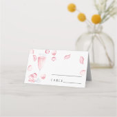 Petals und Prosecco - Hochzeiten Platzkarten (Rückseite)