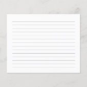 Petals und Prosecco Rosa Brautparty Rezept Karte (Rückseite)