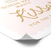 Petals und Prosecco schätzen wie viele Kisses Game Poster (Ecke)