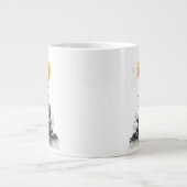 Petals und Stones Symphony Jumbo-Tasse (Vorderseite)