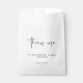 Petals werfen mir Hochzeitspapier Geschenktütchen (Vorderseite)