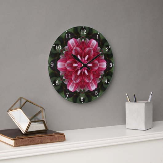 Petalsymphonie Große Wanduhr (Büro)