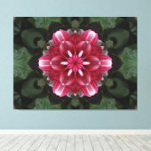 Petalsymphonie Leinwanddruck (Insitu (Holzboden))