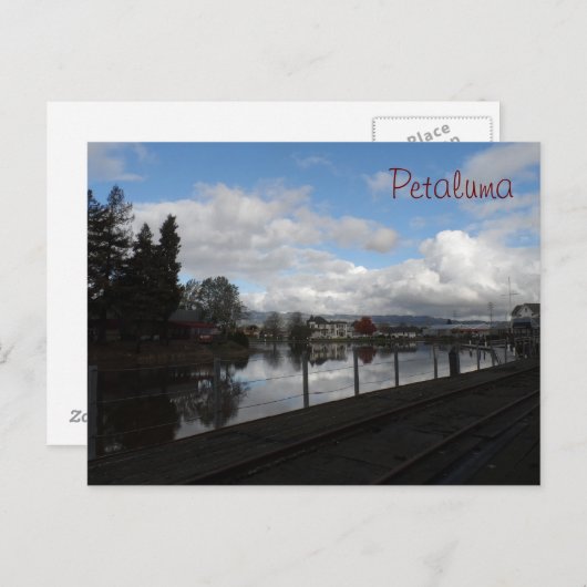Petaluma, CA Postkarte (Vorne/Hinten)