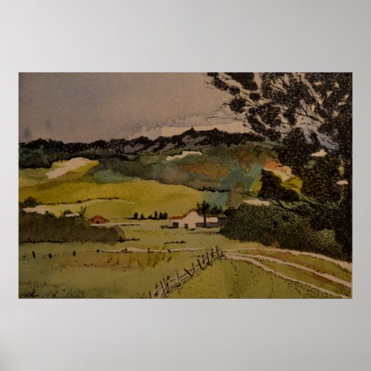 Petaluma California Poster (Vorne)