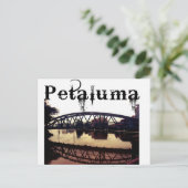 Petaluma California Postkarte (Stehend Vorderseite)