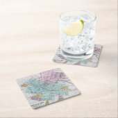 Petaluma, Kalifornien 2 Rechteckiger Pappuntersetzer (Vor Ort)