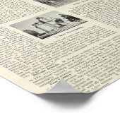 Petaluma, Kalifornien Poster (Ecke)