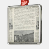 Petaluma, Kalifornien Silbernes Ornament (Links)