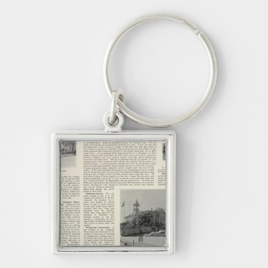 Petaluma Residenz, Kalifornien Schlüsselanhänger (Vorne)