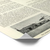 Petaluma-Unternehmen, Kalifornien Poster (Ecke)