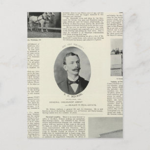 Petaluma-Unternehmen, Kalifornien Postkarte