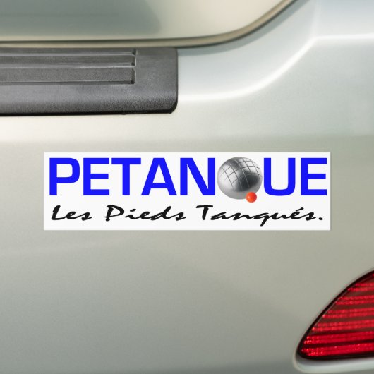 Petanque Autoaufkleber (Auf Auto)
