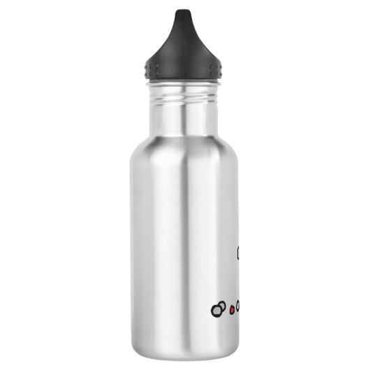 Petanque Edelstahlflasche (Links)