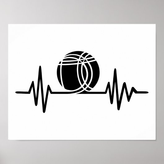 Petanque frequency poster (Vorne)