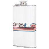 Petanque Geschenke, Petanque Lover, Petanque Playe Flachmann (Links)