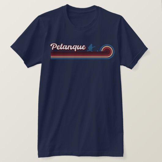 Petanque Geschenke, Petanque Lover, Petanque Playe T-Shirt (Design vorne)