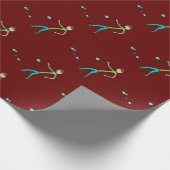 Petanque Geschenkpapier (Ecke)