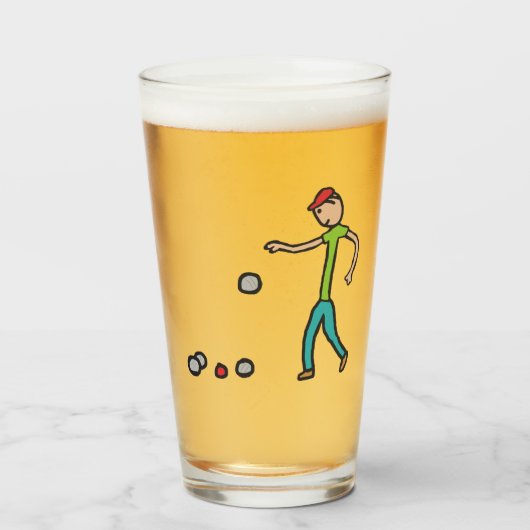 Petanque Glas (Vorne (Gefüllt))