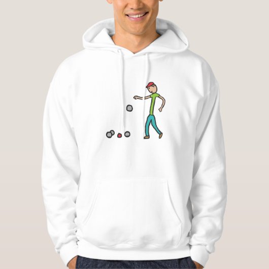 Pétanque Hoodie (Vorderseite)