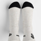 Pétanque, Kugeln, Boules und Cochonnet-Silhouette Socken (Oben)