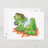 Pétanque Postkarte (Vorne/Hinten)