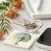 Petanque Schlüsselkette "Fanny" Schlüsselanhänger (Vorderseite rechts)