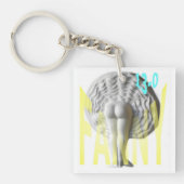 Petanque Schlüsselkette "Fanny" Schlüsselanhänger (Vorderseite)