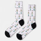 Petanque Socken (Linkes Detail)