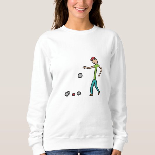 Pétanque Sweatshirt (Vorderseite)