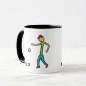 Petanque Tasse (Vorderseite Links)
