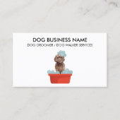 Petcare Veterinäramter PetSitter Walker Hundeschäf Visitenkarte (Vorderseite)