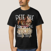 PETE DANCING PIG OREGON STATE 1977 T-Shirt (Vorderseite)