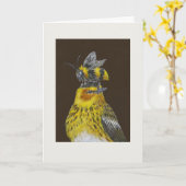 Pete die Cape May-Wallerkarte Karte (Gelbe Blume)