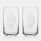 Pete die Rock Glassware Dosenglas (Rückseite)