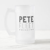 Pete Fleet 2020 Mattglas Bierglas (Links)